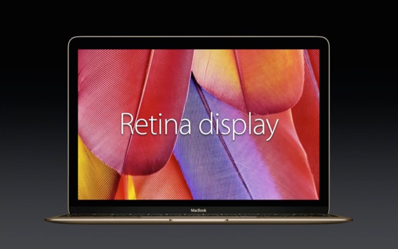 12インチ、Retinaディスプレイ搭載の新型「MacBook」が登場