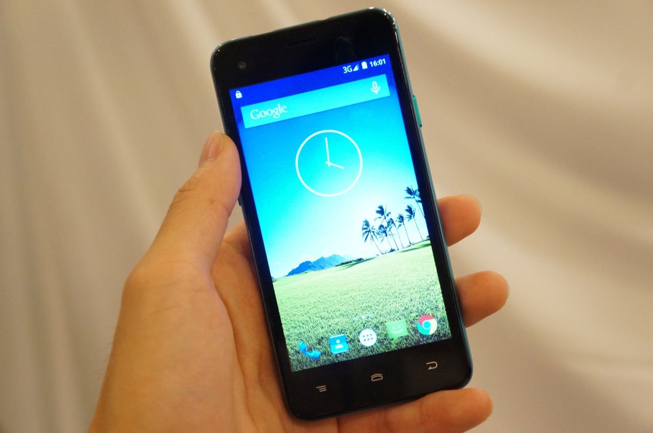 14,500円で販売、Android 5.1搭載のSIMフリー格安スマホ「UPQ Phone A01」