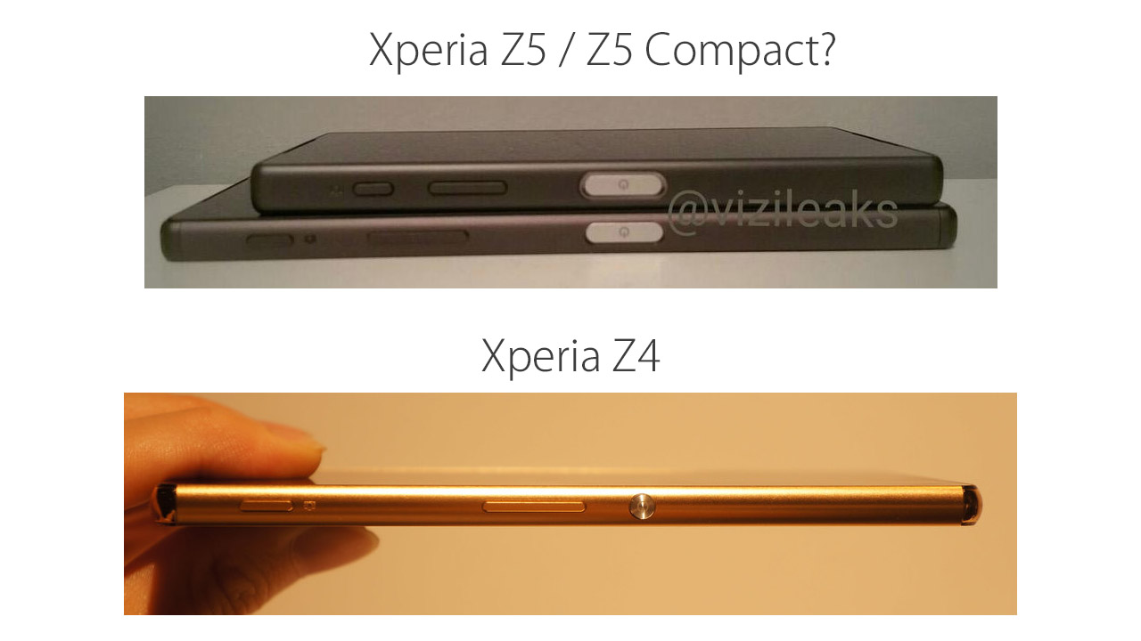 Xperia Z5とZ5 Compactはデザインに変更なし？