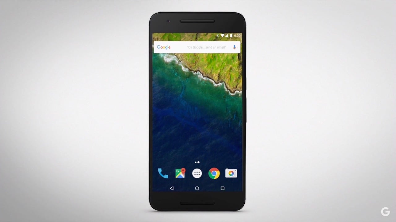 グーグル、「Nexus 6P」を発表 10月発売で価格は499ドル、5.7インチ/WQHD有機EL/128GBモデル