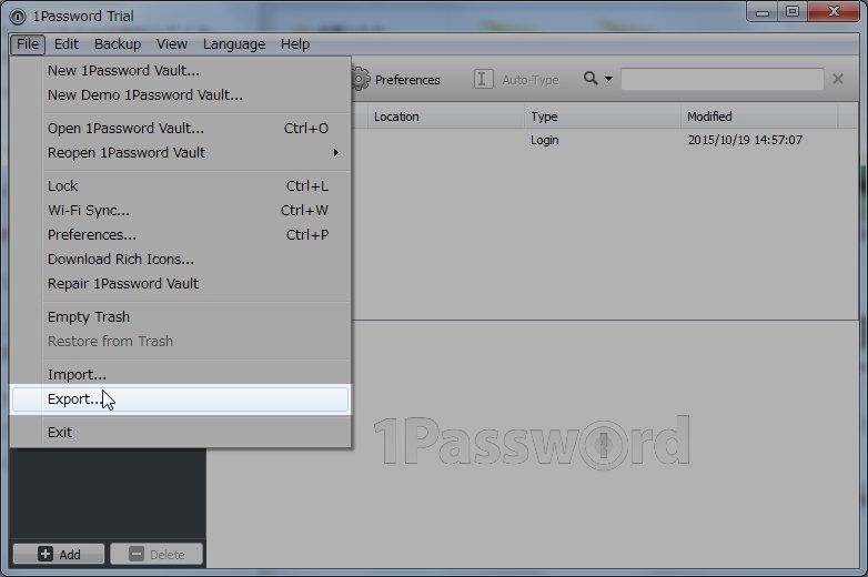 1PasswordをAgile Keychainから「OPVault」に変更する方法