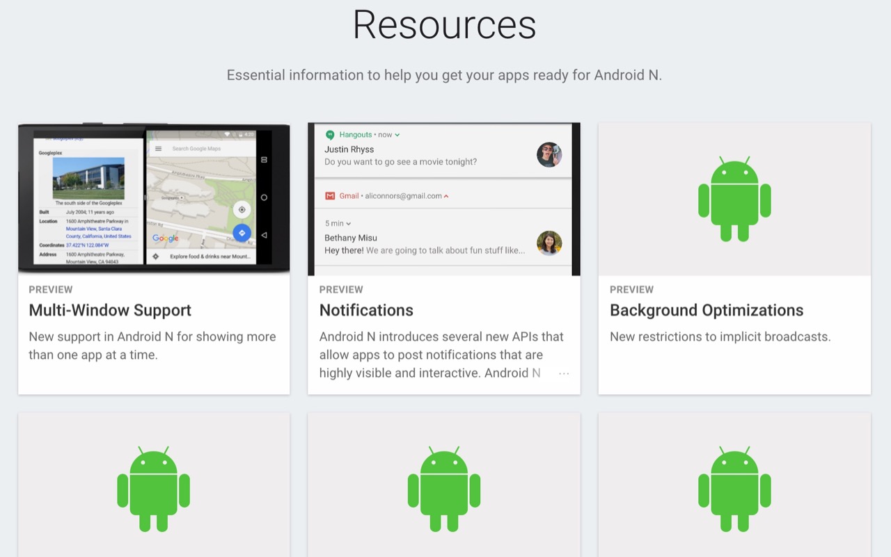 速報：グーグル、Android Nのデベロッパープレビューを公開