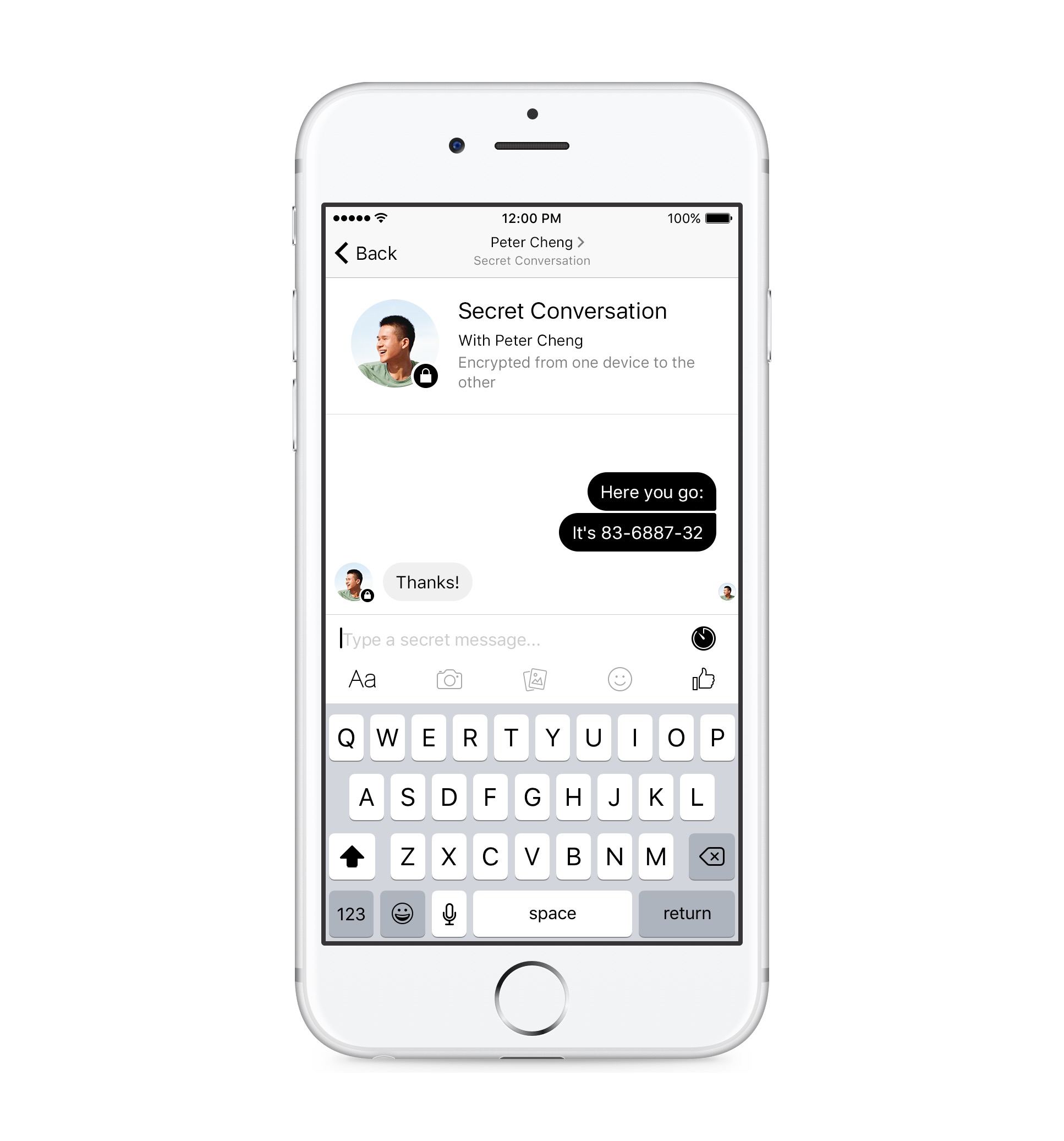 Facebook、メッセンジャーに“秘密の会話”機能を追加 時間経過でメッセージを削除