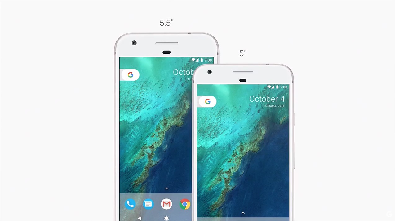 グーグル、Pixel / Pixel XLを発表。Googleフォトを無圧縮・無制限で利用可