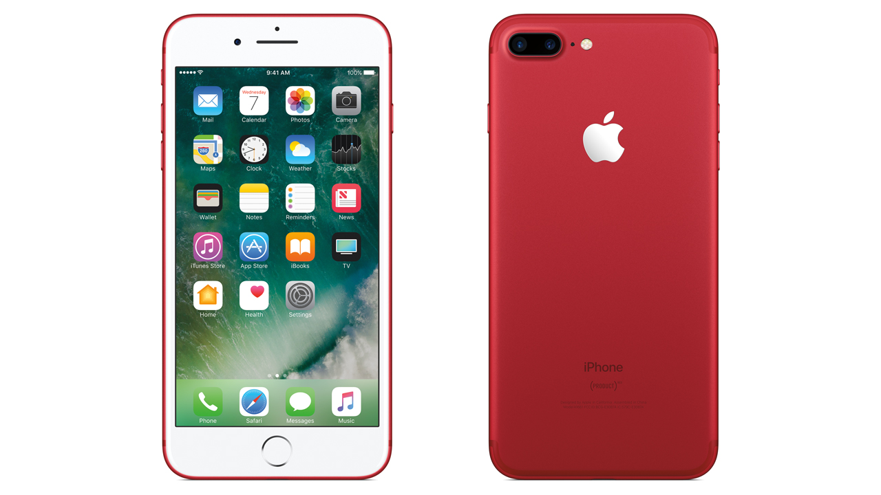 au、「iPhone 7 (PRODUCT) RED Special Edition」と新しいiPadを発売