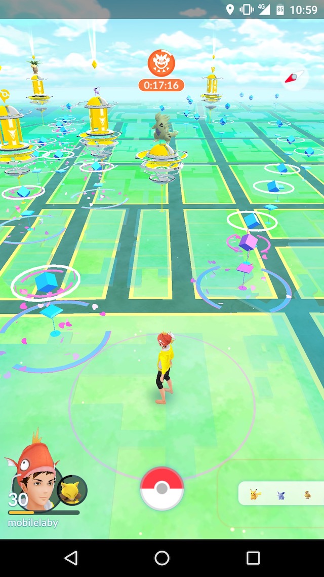 「Pokémon GO PARK」の会場、最寄り駅