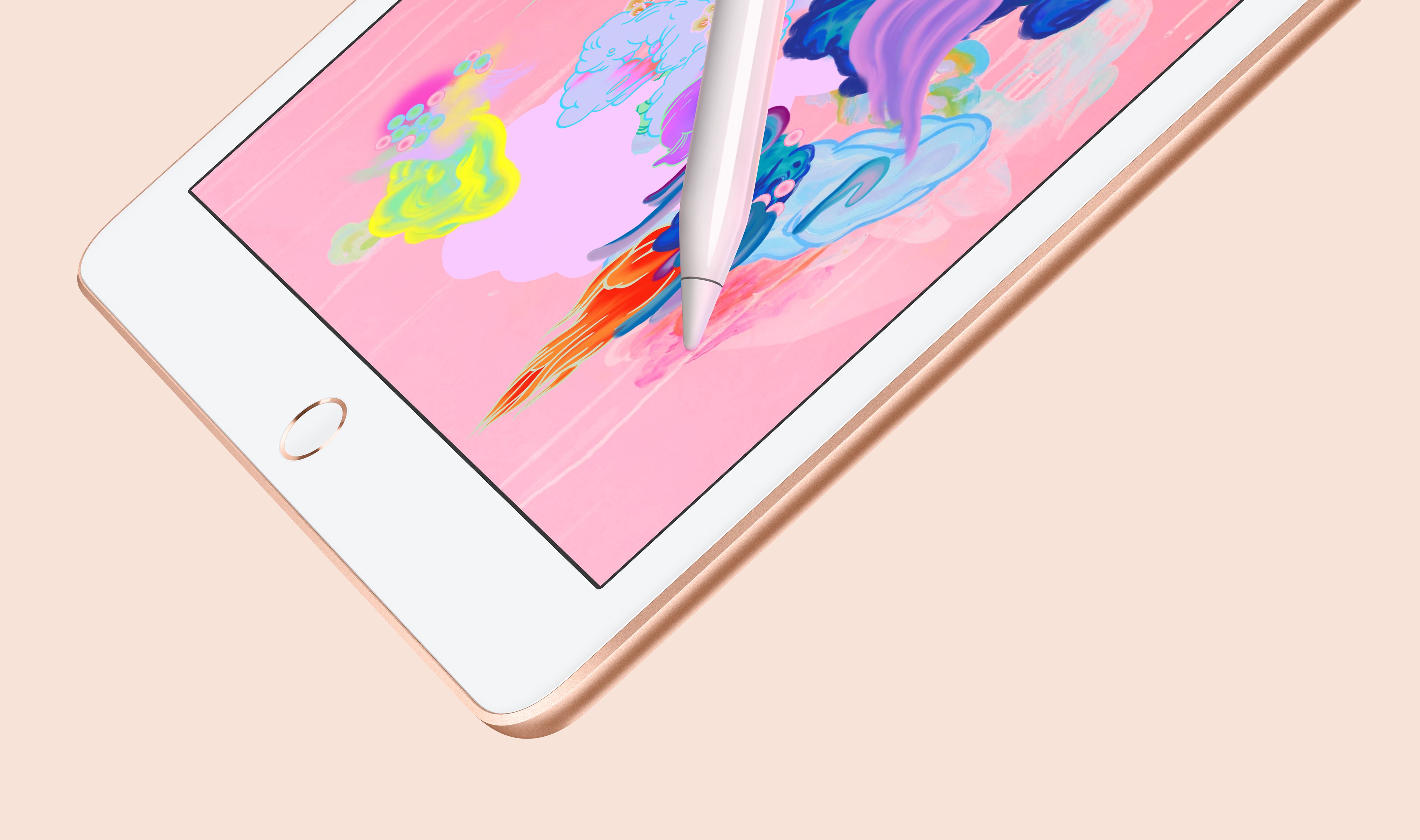 Apple Pencilに対応した新しい「iPad」