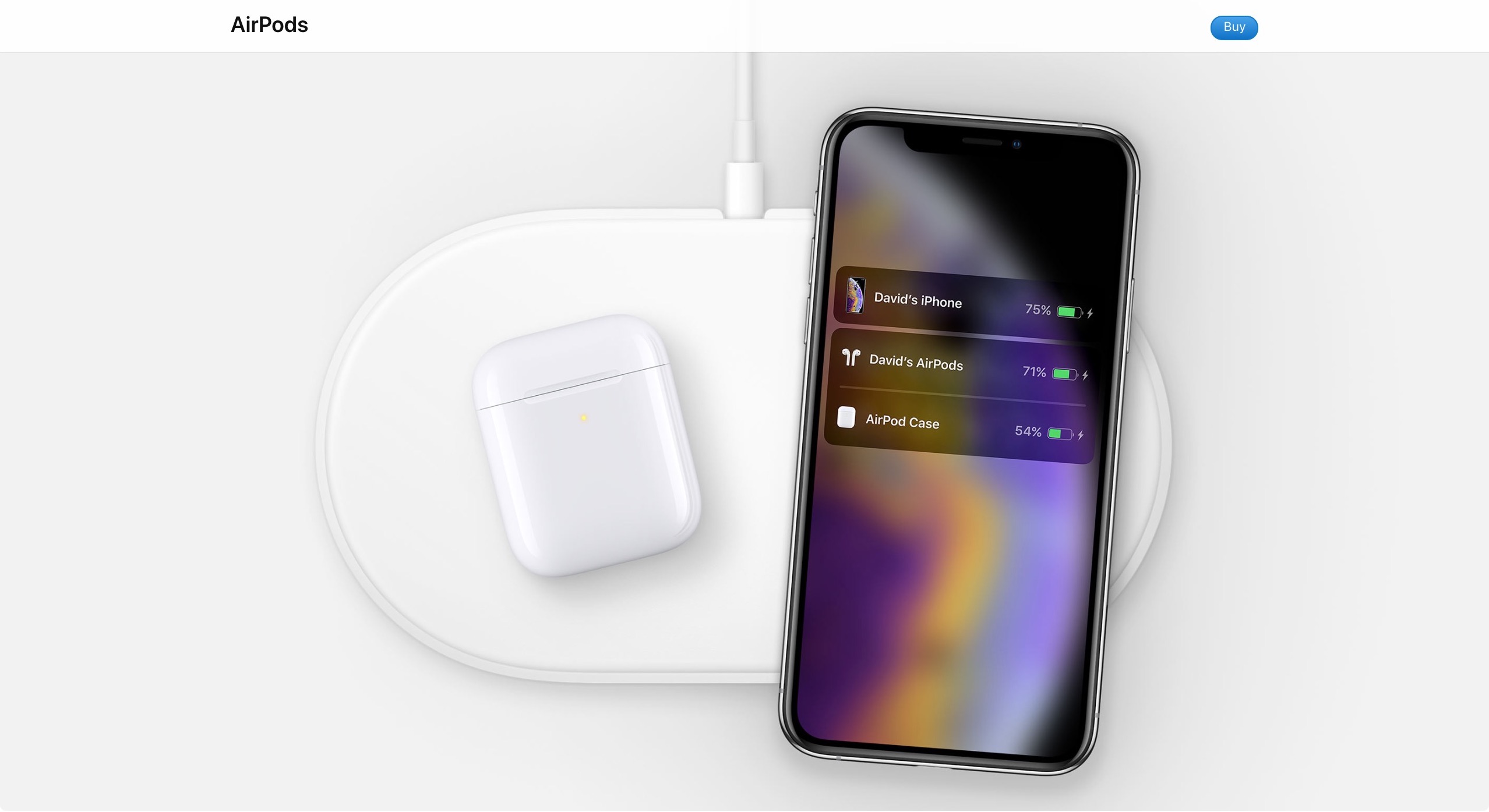 apple website airpods