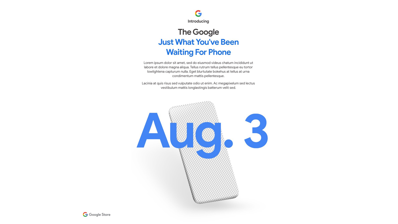 Google、ようやく「Pixel 4a」を8月3日に発表へ。ティザーサイト公開