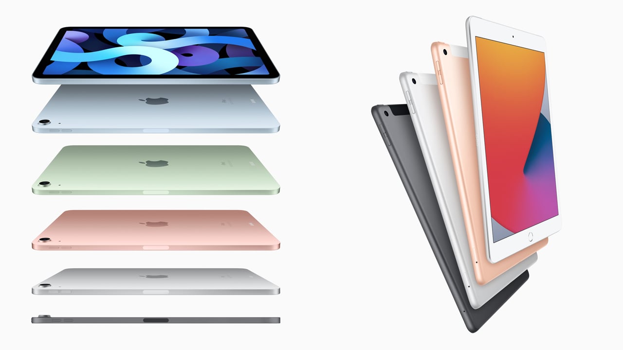 iPad Air4とiPad 8