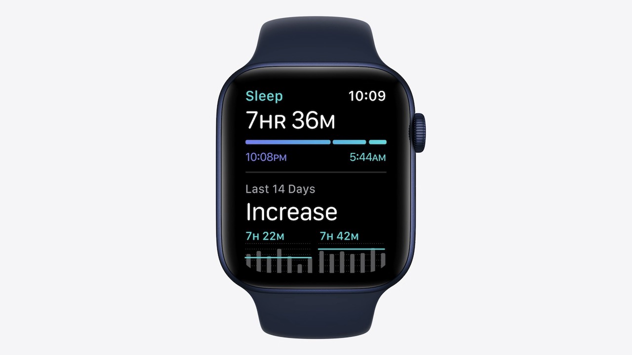 watchOS 8の新機能まとめ - 睡眠時の呼吸数を記録