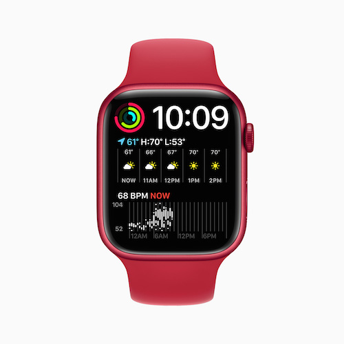 Apple Watch Series 7専用の新しい文字盤「モジュラーデュオ」