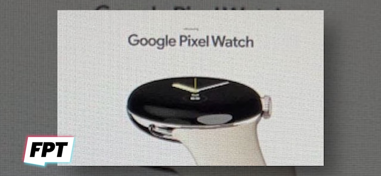 流出したPixel Watchのマーケティング画像