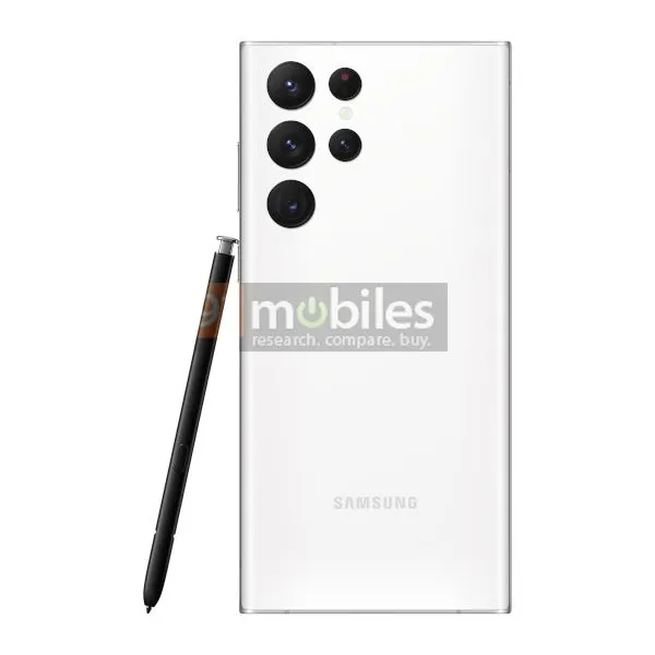 Galaxy S22 Ultra - ホワイト表面