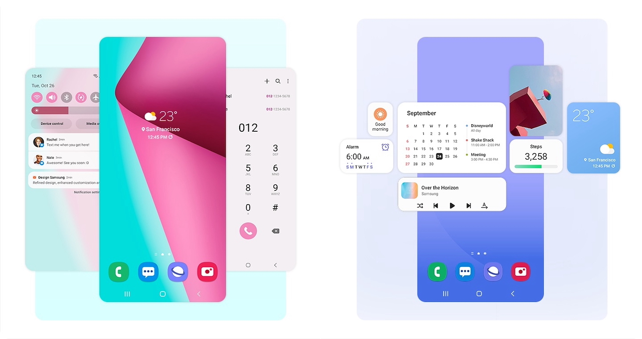 Android 12ベースのOne UI 4