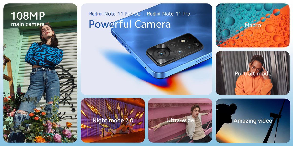 Redmi Note 11 Pro｜Note 11 Pro 5Gのカメラ