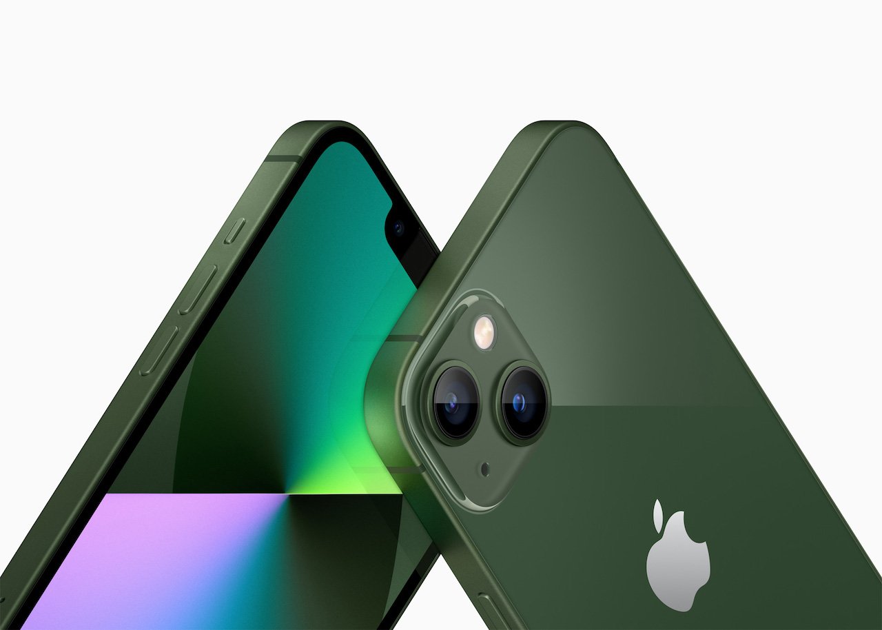 iPhone 13の新色「グリーン」