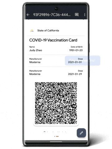 新型コロナワクチン接種のデジタル証明書にアクセスしやすく