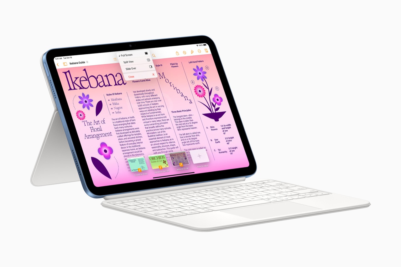 iPad 10の「Magic Keyboard Folio」