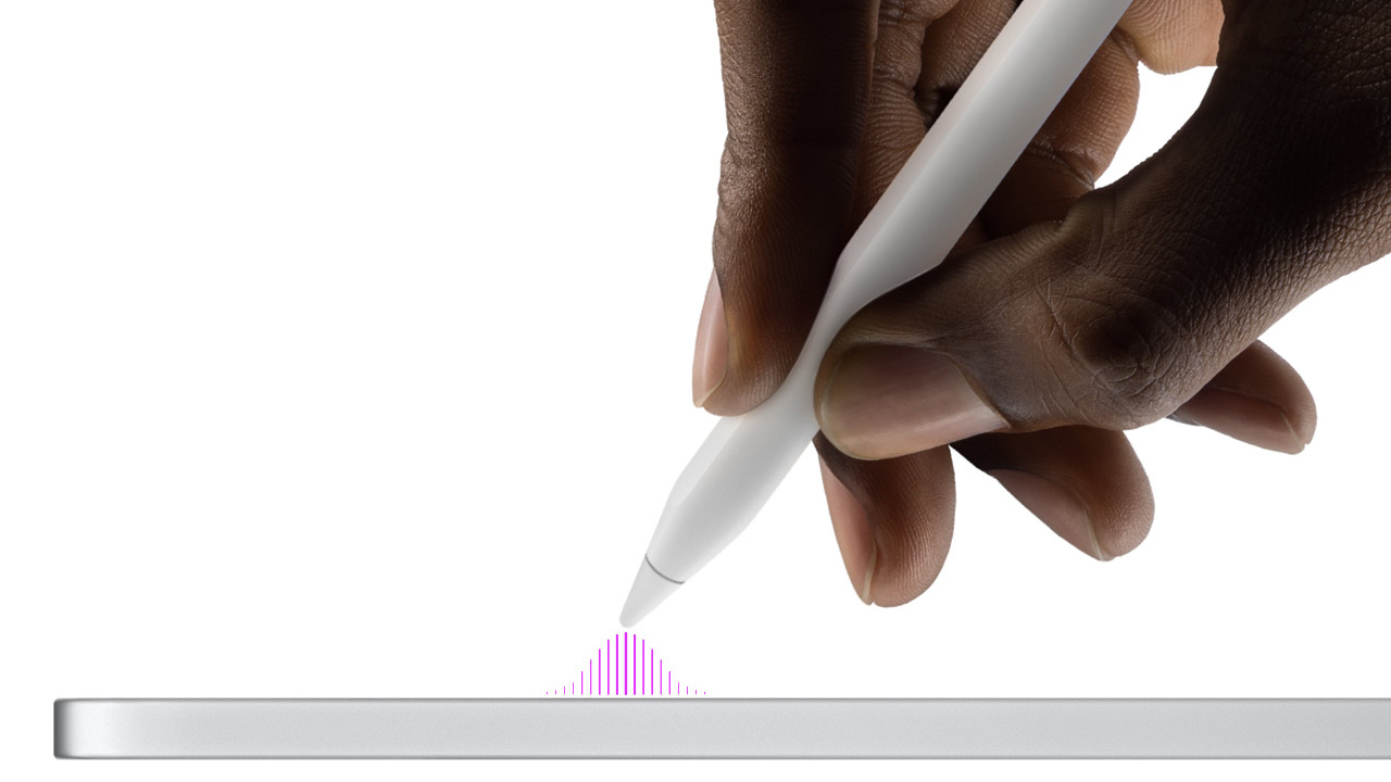 Apple Pencilのホバリング機能「ポイント」