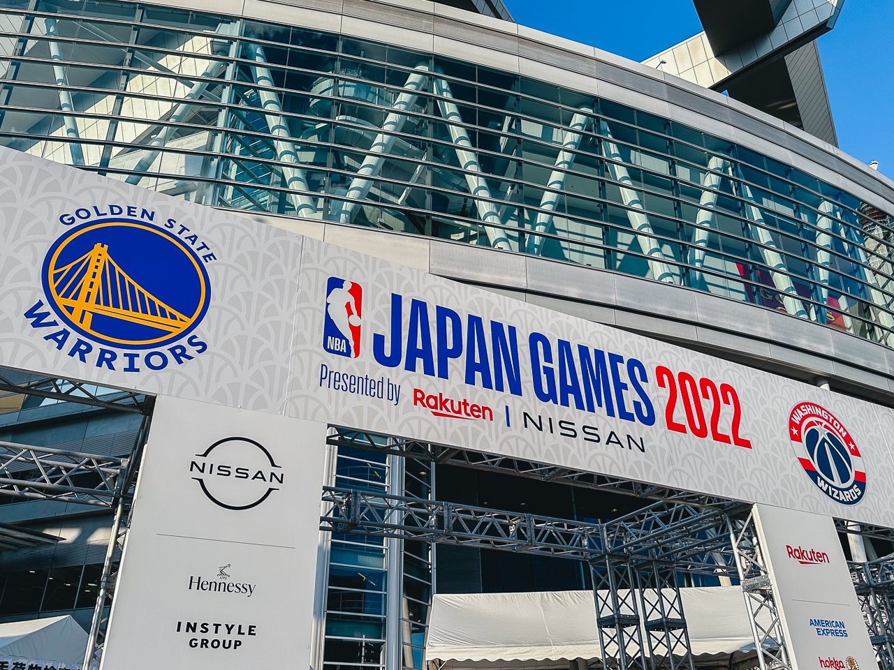 NBA JAPAN GAMES 2022まとめ：当日販売ある？飲食グッズ販売、写真撮影 