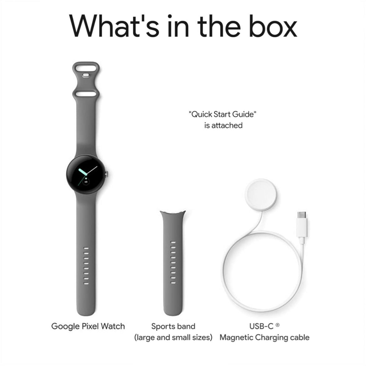 Pixel Watchの公式画像