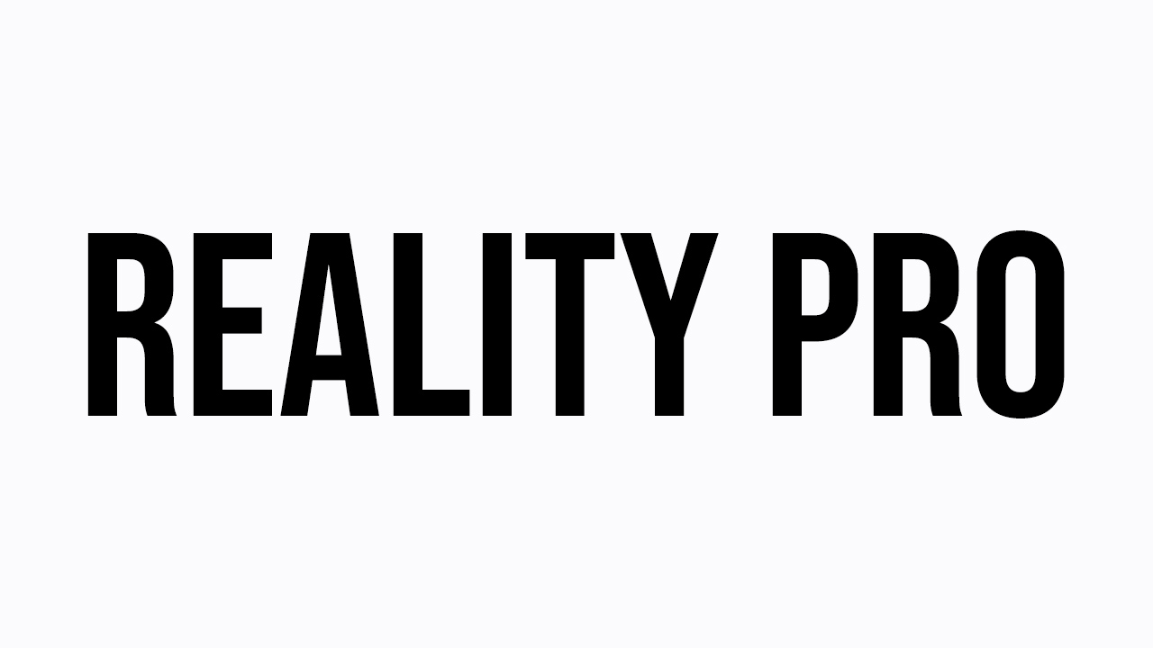 Apple初のAR/VRデバイスの名前は「Reality Pro」