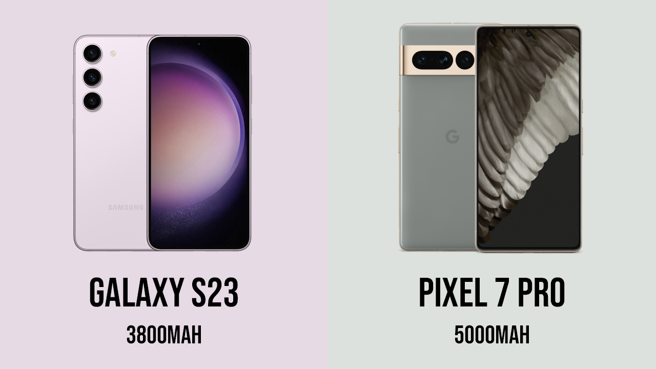 Galaxy S23とPixel 7の違いを比較：電池持ちとバッテリー容量