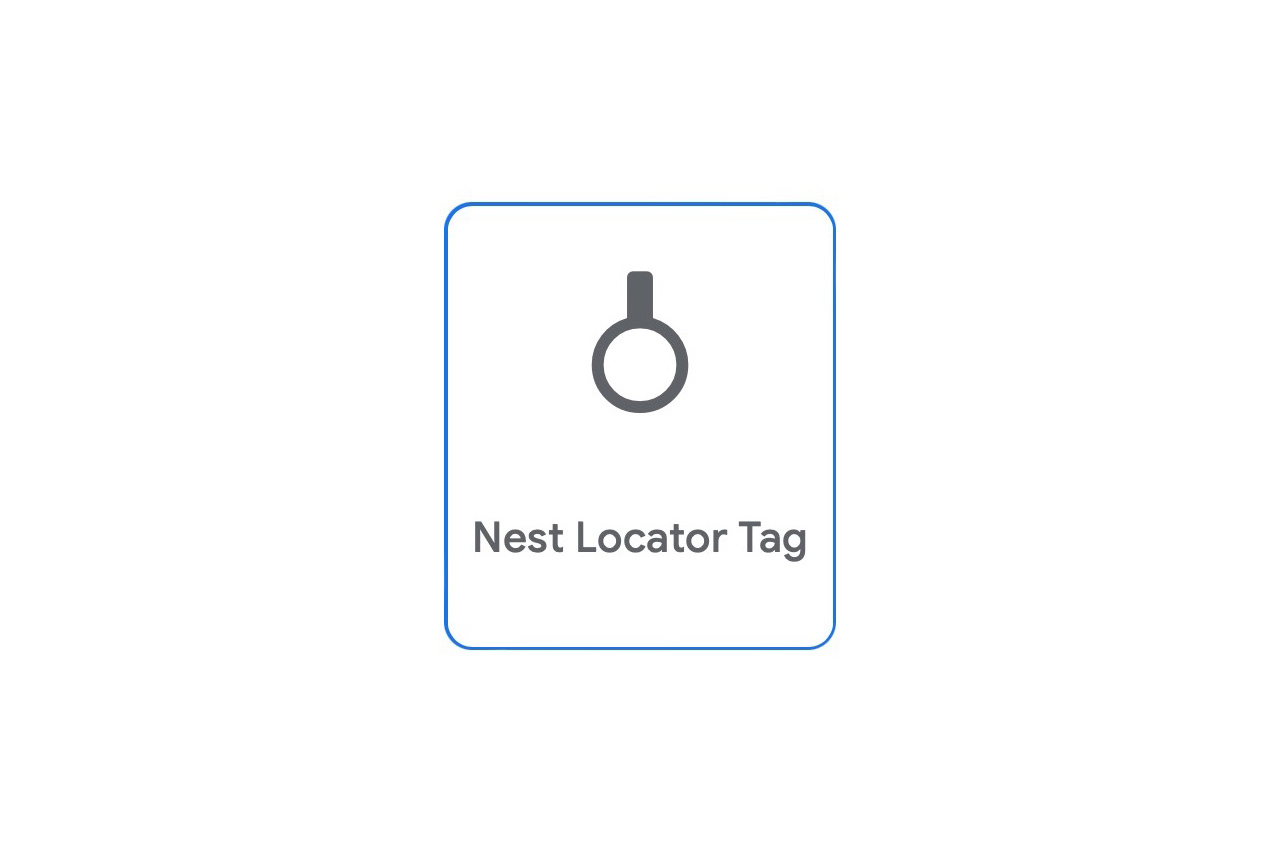 Googleフォントから発見された「Nest Locator Tag」