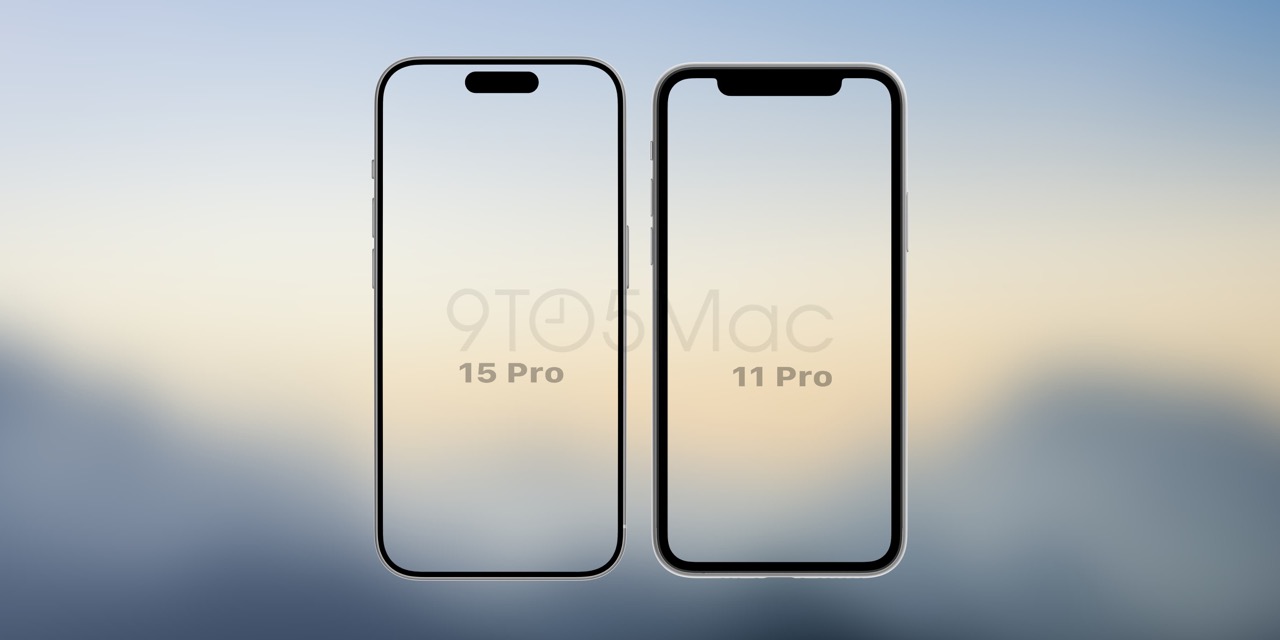 iPhone 15 ProとiPhone 11 Pro