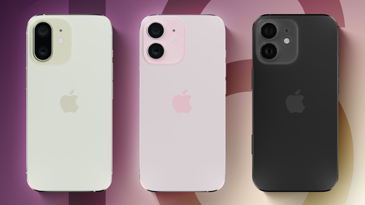 iPhone Xスタイル(右)とiPhone 12スタイル(中・右)が検討されている