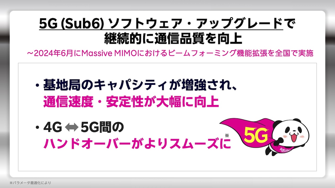 6月にMassive MIMOのビームフォーミング機能拡張を全国で実施