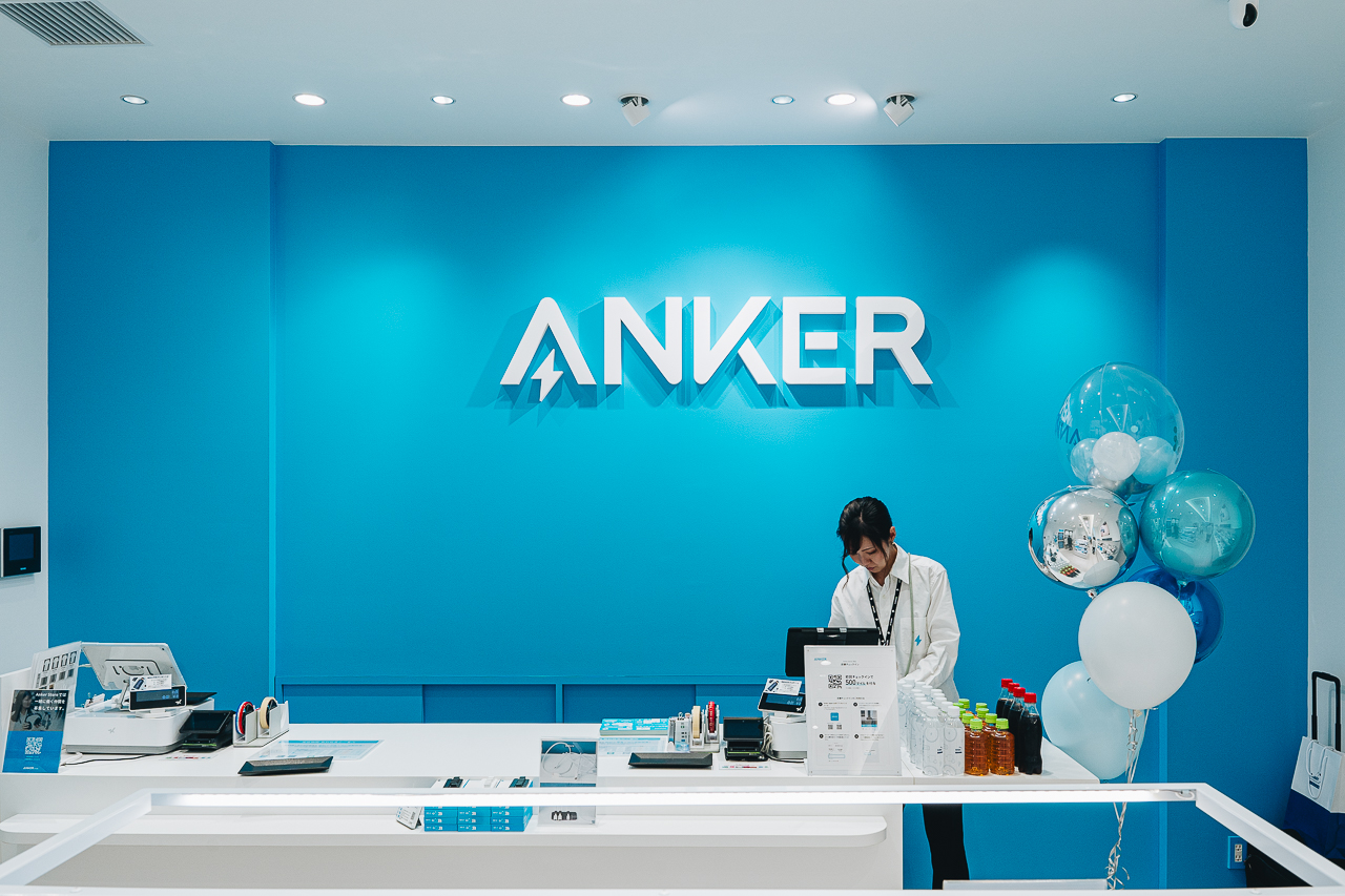 Anker Store 渋谷のレジ