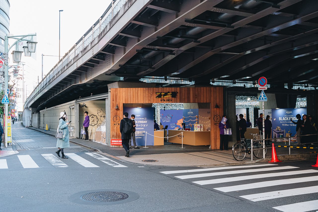 JR新宿駅 東南口出口から徒歩1分にあるサナギ新宿イベントスペース