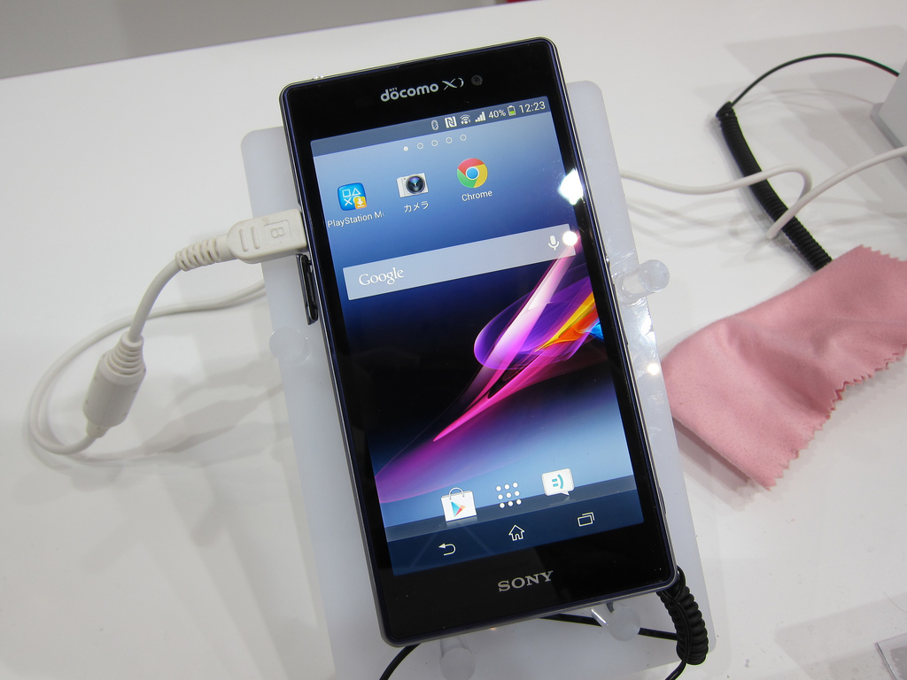 Xperia Z1 SO-01Fー日本版はフルセグとおサイフケータイに対応