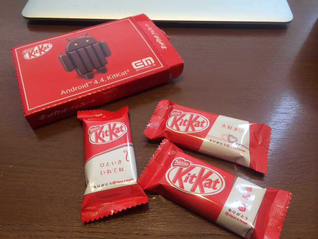 Androidのバージョンシェアが公開ーKitKatが初登場もJellyBeanを下回る