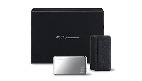 au、W55Tのpremium versionを30日に限定発売。