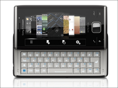 ソニー・エリクソン、WindowsMobile6.5搭載「XPERIA X2」を発表。