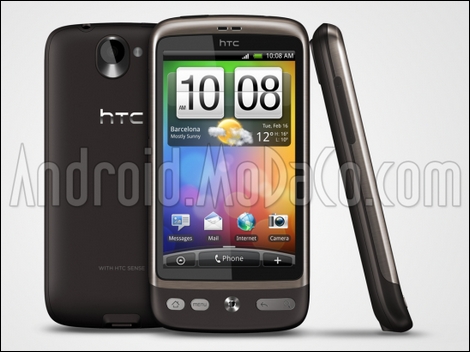 HTC Bravo改めHTC Desireのスペックがリーク。