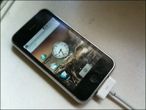 iPhone 3GでAndroidが動く!?