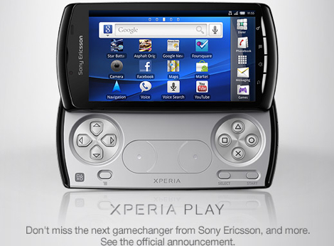 ソニーエリクソン、「Xperia play」を13日に正式発表!