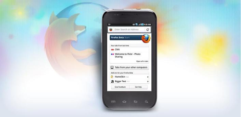 Android向けに「Firefox 6」ベータ版が提供開始!タブレットへの最適化も。