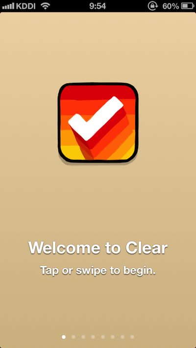 「Clear」が85円に値下げ!ー2012年のグッドiPhone Appに選ばれたタスク管理アプリ