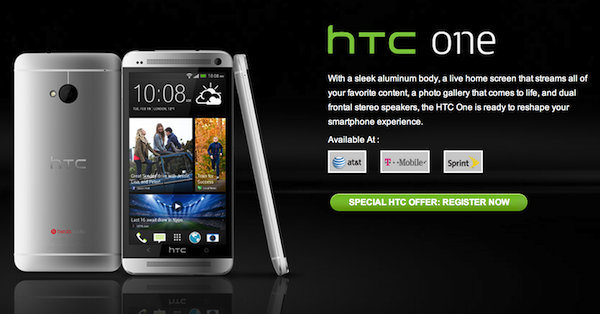 HTC、「HTC One」を発表!ー1.7GHzのクアッドコアプロセッサを搭載