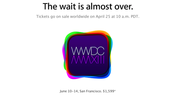 【速報】Apple、WWDC2013を6月10日〜14日に開催!iPhone5SやiOS7の発表は!?
