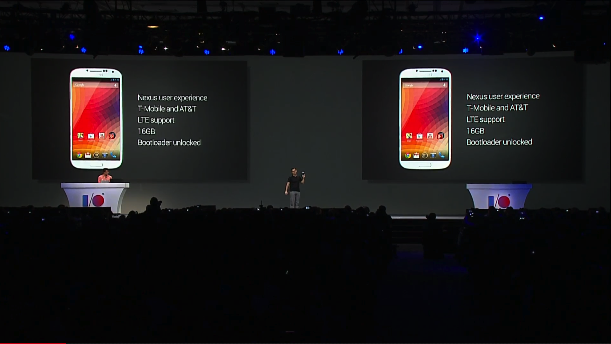 Google、Nexus風「GALAXY S4」を発表