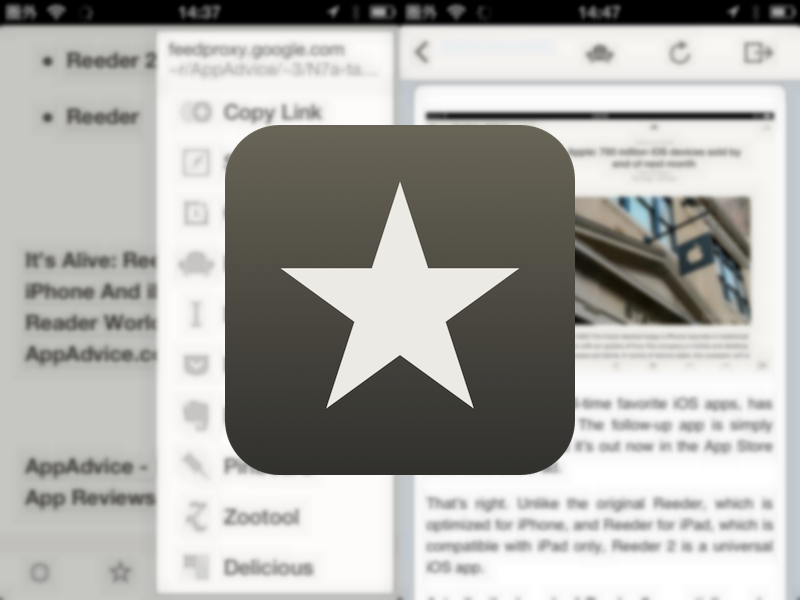 Reeder 2、最新版となるVer2.1をApp Storeに提出!アップデート内容も公開!