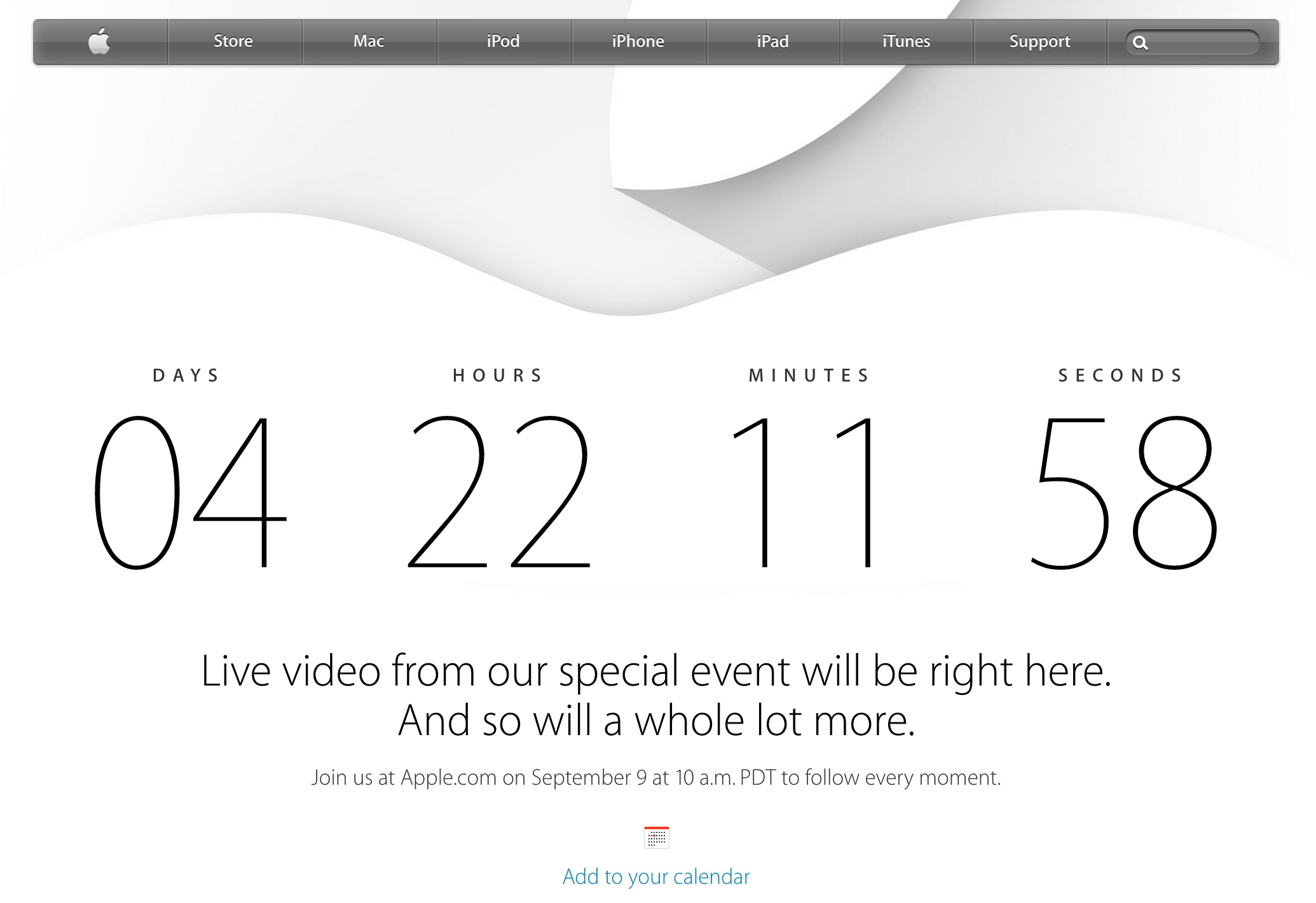 アップル、「iPhone 6」発表イベントのライブ配信を実施!
