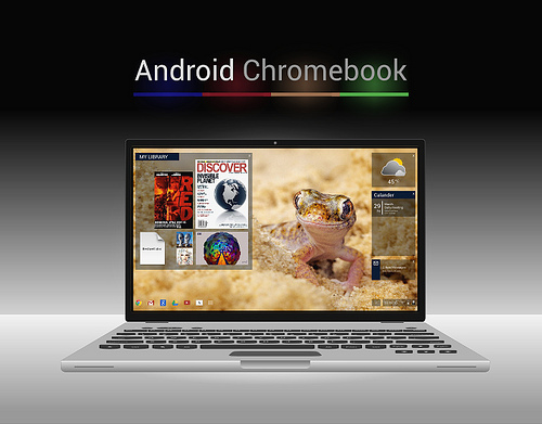 Google、Androidを搭載したノートPCを4社から発売かー価格は1万8000円〜