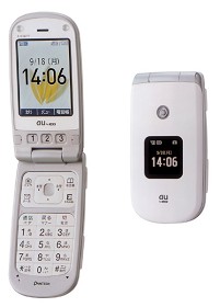 au、「簡単ケータイ A1406PT」を9月上旬に発売。